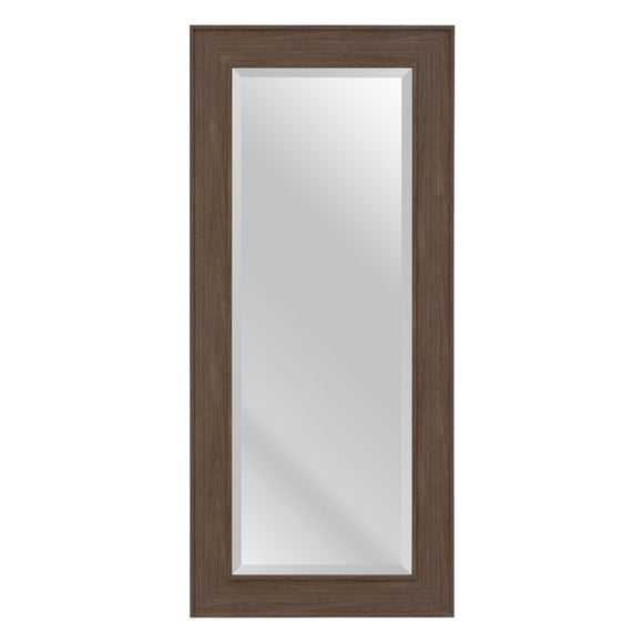 Wall mirror 56 x 2 x 126 cm Wood Brown-0