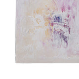 Canvas White Purple Abstract 120 x 3,5 x 120 cm-1