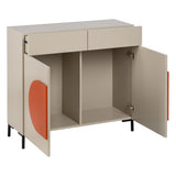 Hall NECTO Orange Taupe 90 x 32 x 85,5 cm-8