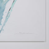 Painting White Multicolour Abstract 146 x 4 x 96 cm-4