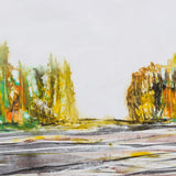 Painting Multicolour Natural Abstract 146 x 4 x 96 cm-6