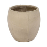 Set of Planters Cream Ceramic 55 x 55 x 55 cm (2 Units)-6