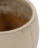 Set of Planters Cream Ceramic 55 x 55 x 55 cm (2 Units)-4