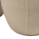 Set of Planters Cream Ceramic 55 x 55 x 55 cm (2 Units)-3