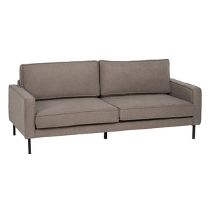 3-Seater Sofa Taupe 213 x 87 x 90 cm-0