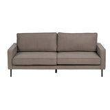 3-Seater Sofa Taupe 213 x 87 x 90 cm-7