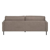 3-Seater Sofa Taupe 213 x 87 x 90 cm-6