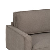 3-Seater Sofa Taupe 213 x 87 x 90 cm-5