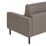 3-Seater Sofa Taupe 213 x 87 x 90 cm-2