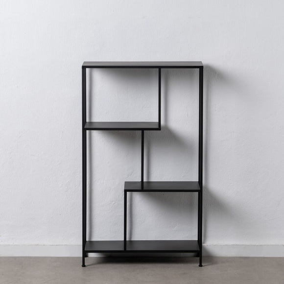 Shelves 65 x 25 x 110 cm Black Metal-0