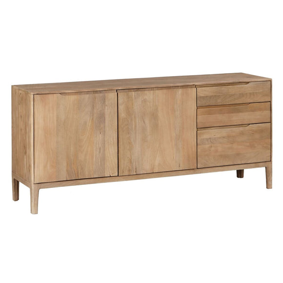 Sideboard 193 x 48 x 87 cm Natural Mango wood-0