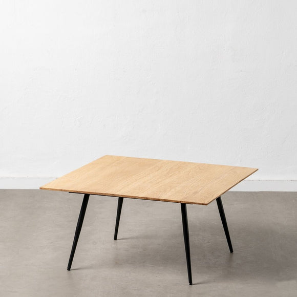 Centre Table Wood Iron 80 x 80 x 40 cm-0