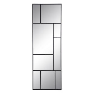 Wall mirror Black Vertical 50 x 2 x 150 cm-0