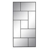 Wall mirror Black Vertical 90 x 2 x 180 cm-0