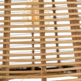 Ceiling Light Natural Bamboo 220-240 V 41 x 41 x 33 cm (2 Units)-4