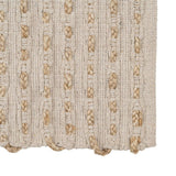 Carpet White Natural 70 % cotton 30 % Jute 200 x 290 cm-4