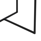 Small Side Table Black Iron Mirror 59 x 59 x 67,5 cm-2