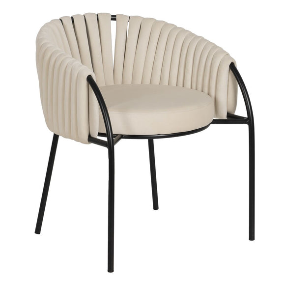 Chair White Black 60 x 49 x 70 cm-0