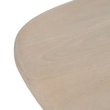 Centre Table White Mango wood 67 x 50 x 38 cm-6