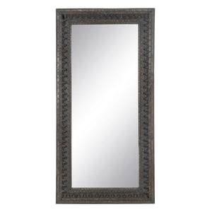 Wall mirror Dark brown Vertical 84 x 4,5 x 169 cm-0