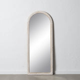Wall mirror White Natural Crystal Mango wood MDF Wood Vertical 60,9 x 3,8 x 152,4 cm-7