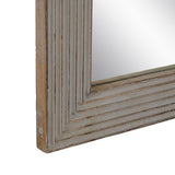 Wall mirror White Natural Crystal Mango wood MDF Wood Vertical 64,8 x 3,8 x 108 cm-2