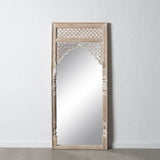 Dressing Mirror White Natural Crystal Mango wood MDF Wood Vertical 76 x 7 x 176,5 cm-8