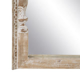 Dressing Mirror White Natural Crystal Mango wood MDF Wood Vertical 76 x 7 x 176,5 cm-3