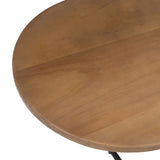 Centre Table Golden Wood Iron 116 x 76 x 64 cm-6