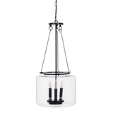 Ceiling Light Black Crystal Iron 220-240 V 35 x 35 x 72 cm-8