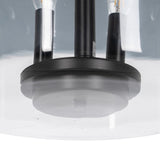 Ceiling Light Black Crystal Iron 220-240 V 35 x 35 x 72 cm-3