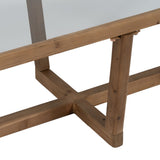 Centre Table Natural Fir wood 120 x 60 x 43,5 cm-2