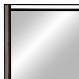 Wall mirror NUDE Black Beige 70 x 2 x 70 cm-1