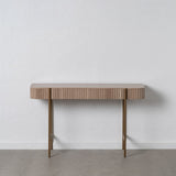 Console Golden Natural Iron MDF Wood 120 x 40 x 73 cm-8