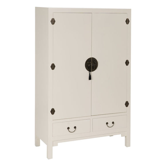 Cupboard ORIENTE White 100 x 45 x 160 cm-0