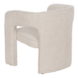 Dining Chair Beige Polyester 69 x 66 x 73 cm-6