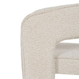 Dining Chair Beige Polyester 69 x 66 x 73 cm-1