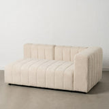 Sofa Beige Polyester Iron 150 x 100 x 66 cm-8