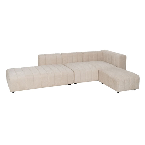 Sofa Beige Polyester Iron 150 x 100 x 66 cm-0