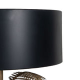 Floor Lamp Black Golden 50 x 50 x 168 cm-7