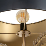 Floor Lamp Black Golden 50 x 50 x 168 cm-3