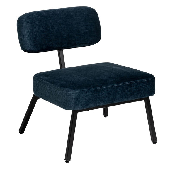 Chair Blue Black 58 x 59 x 71 cm-0