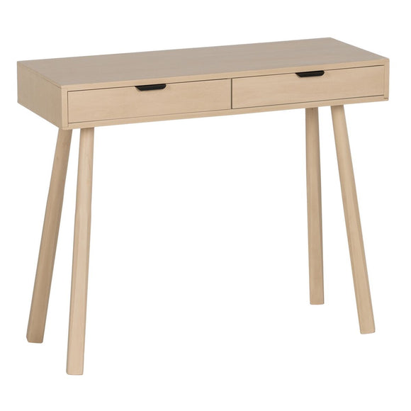 Console Natural Pine MDF Wood 90 x 35 x 75 cm-0