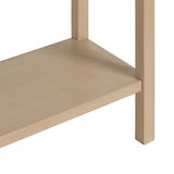 Console Natural Pine MDF Wood 90 x 30 x 81 cm-2