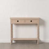 Console White Pine MDF Wood 90 x 30 x 81 cm-8