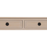 Console White Pine MDF Wood 90 x 30 x 81 cm-5