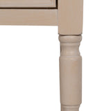 Console White Pine MDF Wood 90 x 30 x 81 cm-1