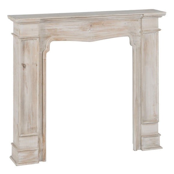 Fireplace Fir wood MDF Wood 108 x 21,5 x 101 cm-0