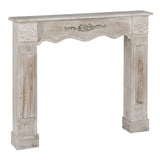 Fireplace Fir wood MDF Wood 116 x 20 x 102 cm-0