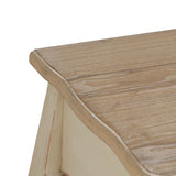 Console Cream Natural Fir wood MDF Wood 135 x 43 x 77 cm-7